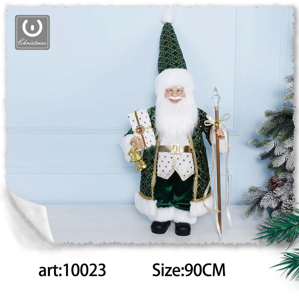 10023 Giocattolo Natalizio Babbo Natale altezza 90cm - immagine 1