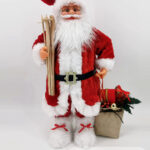 Giocattolo Natalizio Babbo Natale altezza 45cm