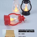 Set di candele luminose a forma di lanterna box da 24 pezzi colori assortiti luce calda a LED alimentazione a pile