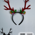 Fascia Natalizia per capelli a forma di Renna