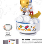 Carillon a mattoncini da costruzione Lego forma Navicella Spaziale 381 pezzi