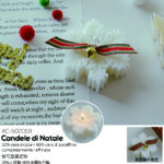 Candele natalizie profumate a forma di fiocchi di neve set da 12 pezzi ideali come decorazioni