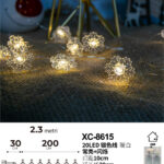 Catena luminosa decorativa da 2,3 metri luce calda fissa o lampeggiante con 20 micro LED a forma di fiocchi di neve alimentazione a batteria