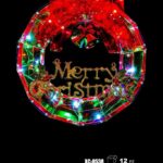 Ghirlanda luminosa 25 LED RGB,30x32,6x5,2 cm ,Attacco USB, bluetooth per funzioni peronalizzabile e musica