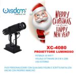 Proiettore luminoso, personalizzabile ,visuale ottimale da 0 a 20 mt