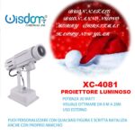 Proiettore luminoso, personalizzabile ,visuale ottimale da 0 a 20 mt