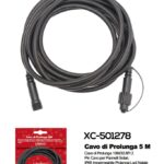Cavo di prolunga nero da 5 mt , collegabile