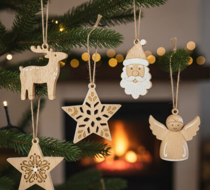 Addobbi Natalizi in legno