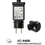 Spina trasformatore da 6w per luci decorative con controller integrato per giochi luce e funzione memoria con grado di protezione IP44 adatto per uso interno/esterno