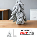 Vaso decorativo alberello artificiale piccolo per decorazioni tavoli dimensione: 10x30cm