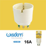 Adattatore di spina da schuko a prese Italiane standard da 16A