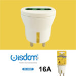 Adattatore elettrico vimar converte spina (schuko) in una presa Italiana bipasso da 10/16A