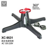 Base rotante elettrica per albero di Natale rotazione 360 gradi AC 120-220V