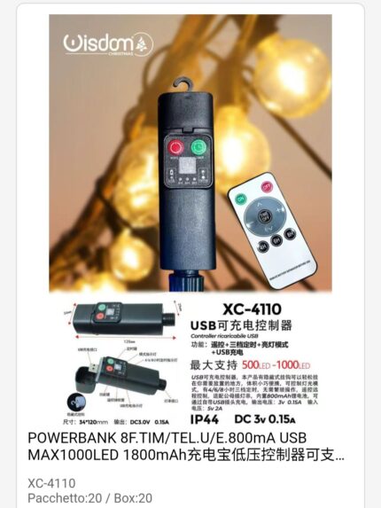 Accessori per luci Natalizie