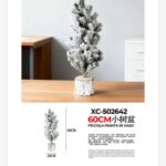 Vaso decorativo alberello artificiale piccolo per decorazioni tavoli dimensione: 20x60cm