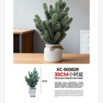 Vaso decorativo alberello artificiale piccolo per decorazioni tavoli dimensione: 10x35cm